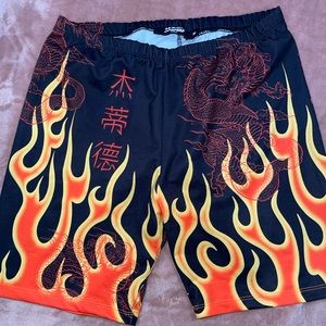 JADED LONDON FLAME SHORTS